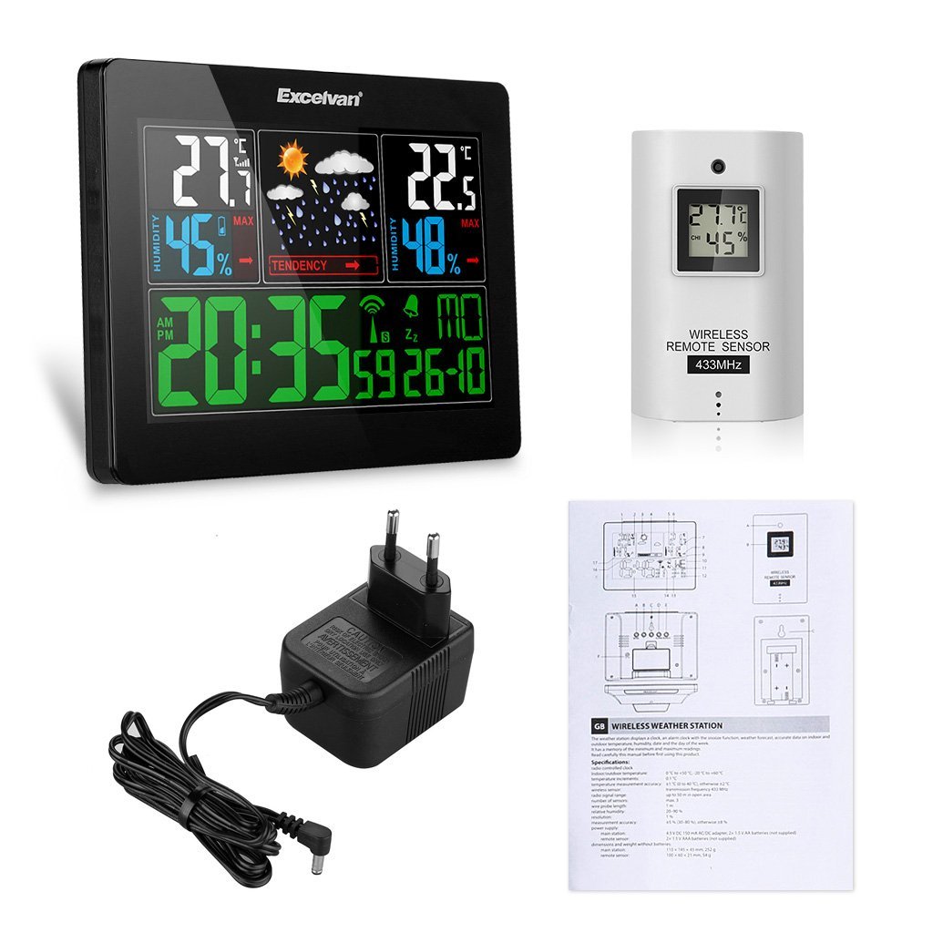 TOP CHARGEUR Alimentatore 4.5V Per Stazione Meteo Excelvan AOK-2026 – Spedito Dalla Francia